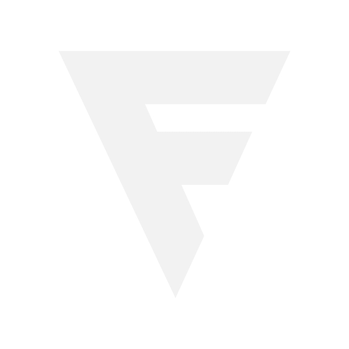 Ein hellgraues F auf weißem Hintergrund